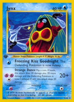 Jynx - pokemon TCG Card