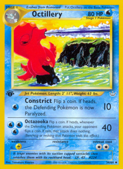 Octillery - pokemon TCG Card