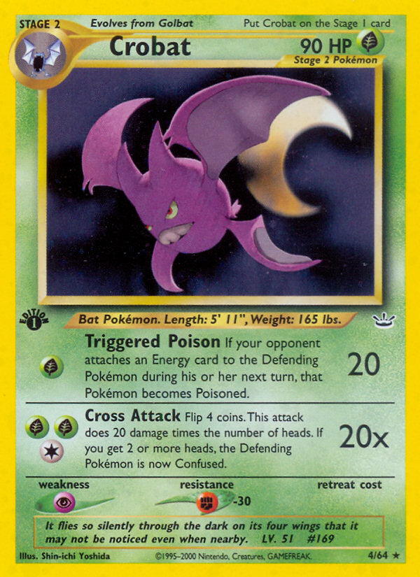 Crobat - Pokémon TCG Card