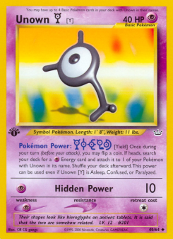 Unown [Y] - pokemon TCG Card