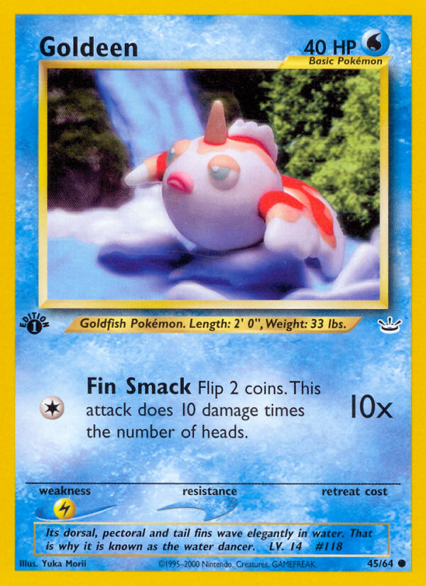 Goldeen - Pokémon TCG Card