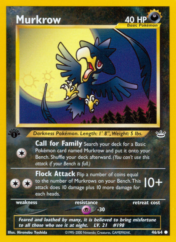 Murkrow - Pokémon TCG Card