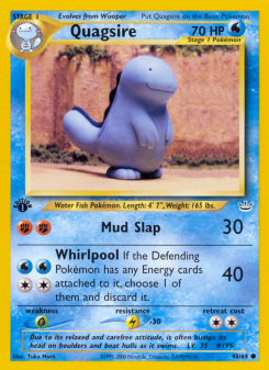 Quagsire - pokemon TCG Card