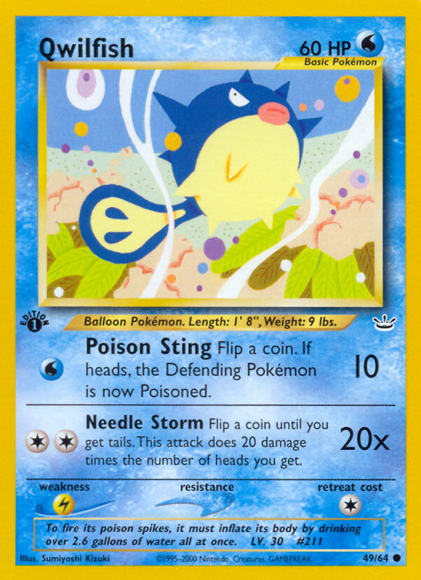 Qwilfish - Pokémon TCG Card