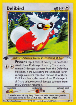 Delibird - pokemon TCG Card