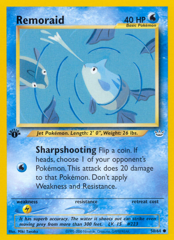 Remoraid - Pokémon TCG Card