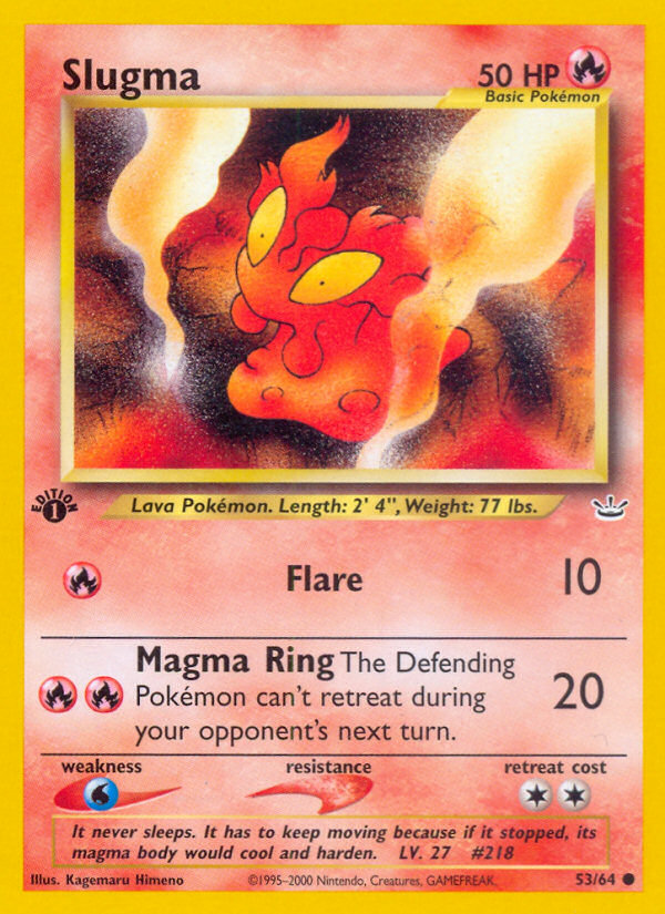 Slugma - Pokémon TCG Card