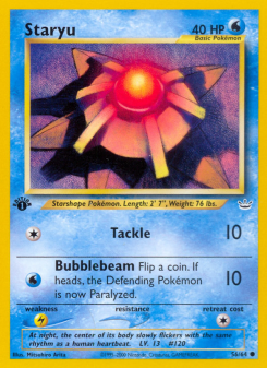 Staryu - pokemon TCG Card