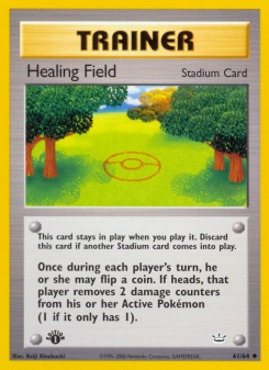 Healing Field - pokemon TCG Card