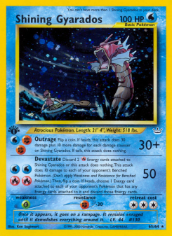 Shining Gyarados - pokemon TCG Card