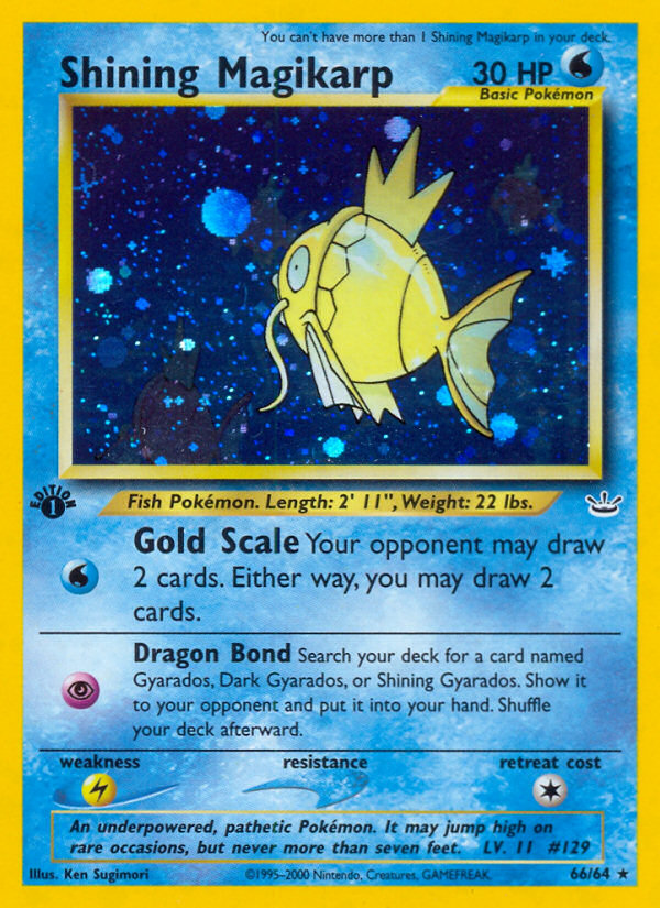 Shining Magikarp - Pokémon TCG Card