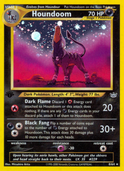 Houndoom - pokemon TCG Card