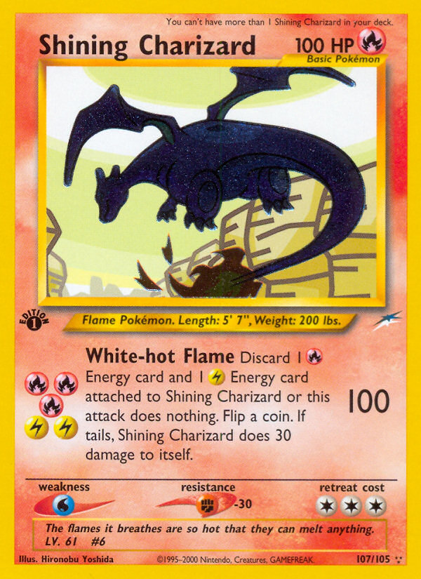 Shining Charizard - Pokémon TCG Card