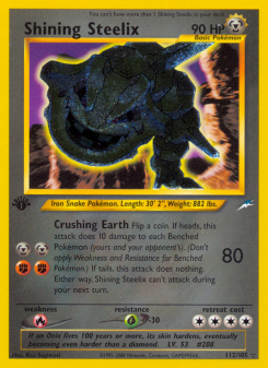 Shining Steelix - pokemon TCG Card