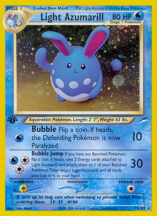 Light Azumarill - Pokémon TCG Card