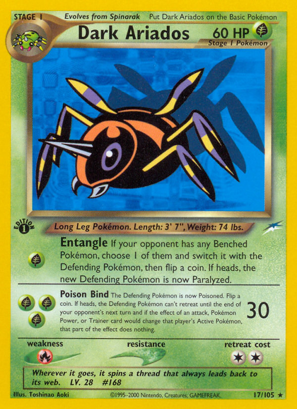 Dark Ariados - Pokémon TCG Card