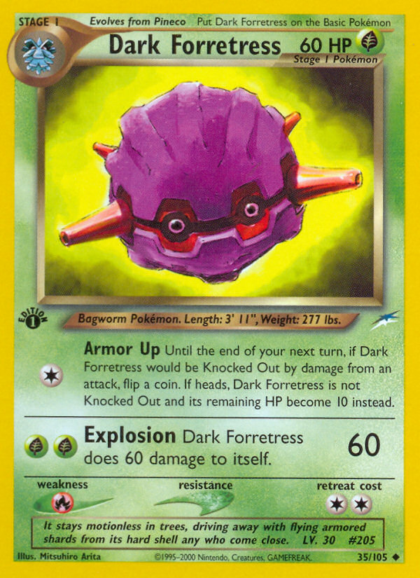 Dark Forretress - Pokémon TCG Card