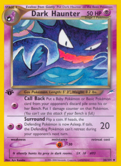 Dark Haunter - pokemon TCG Card