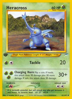 Heracross - pokemon TCG Card