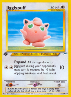 Jigglypuff - pokemon TCG Card