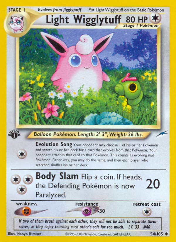 Light Wigglytuff - Pokémon TCG Card