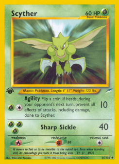 Scyther - pokemon TCG Card