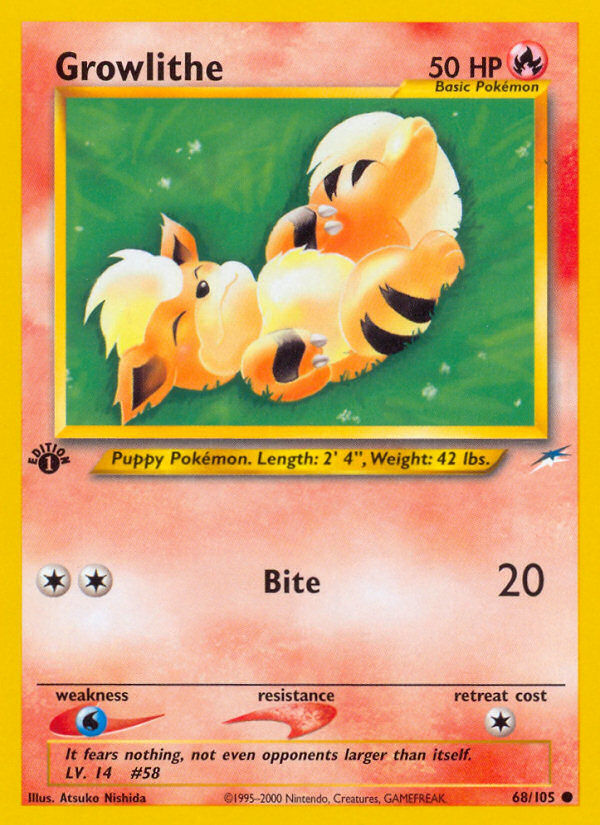 Growlithe - Pokémon TCG Card