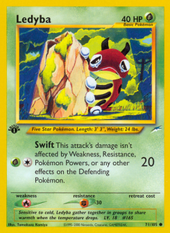 Ledyba - pokemon TCG Card