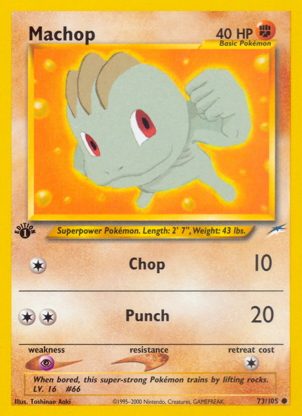 Machop - Pokémon TCG Card