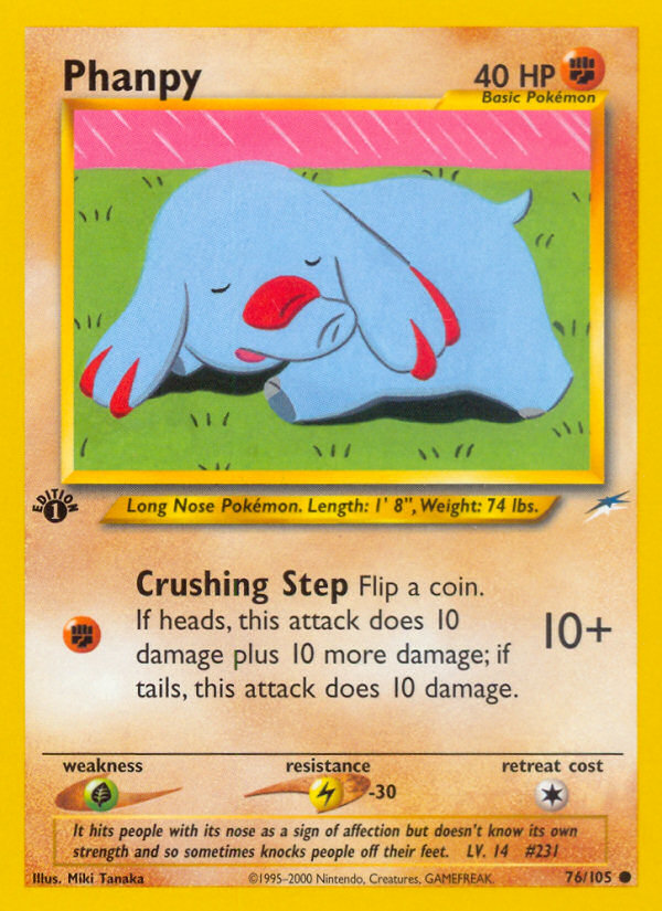 Phanpy - Pokémon TCG Card