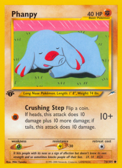 Phanpy - pokemon TCG Card