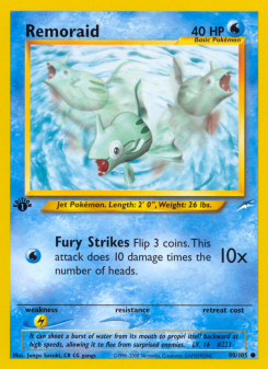 Remoraid - pokemon TCG Card