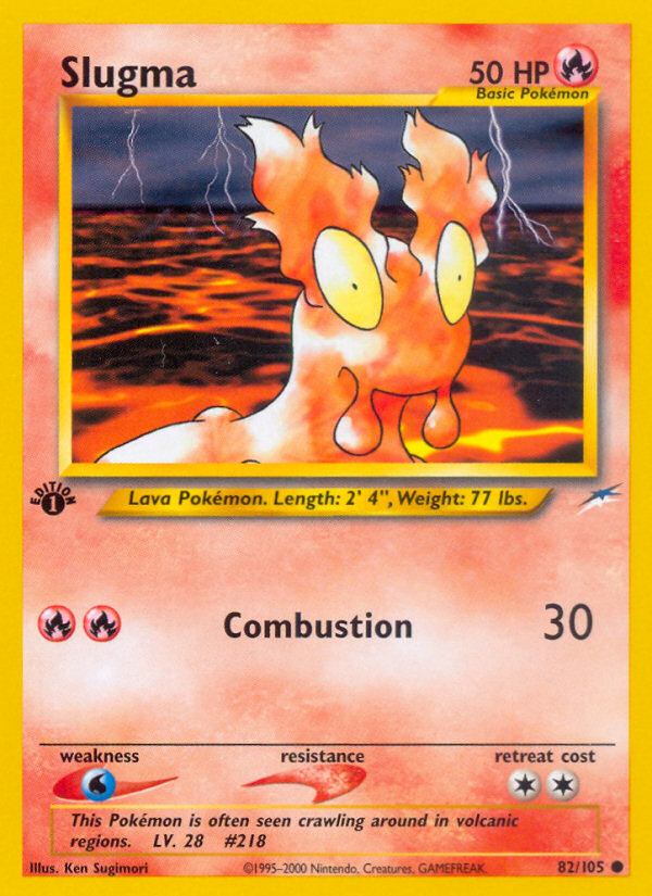 Slugma - Pokémon TCG Card