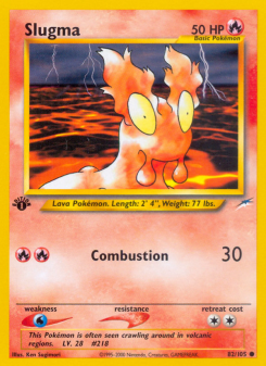Slugma - pokemon TCG Card