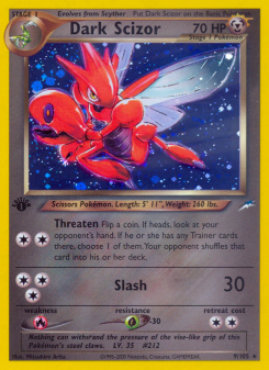 Dark Scizor - pokemon TCG Card
