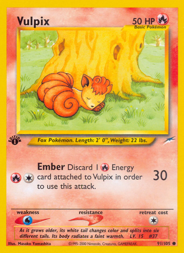Vulpix - Pokémon TCG Card