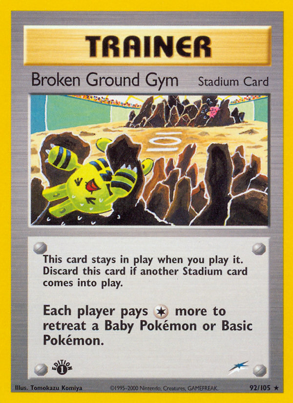 Broken Ground Gym - Pokémon TCG Card