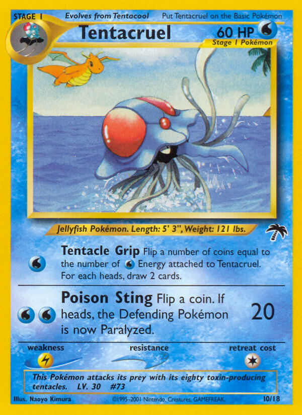 Tentacruel - Pokémon TCG Card