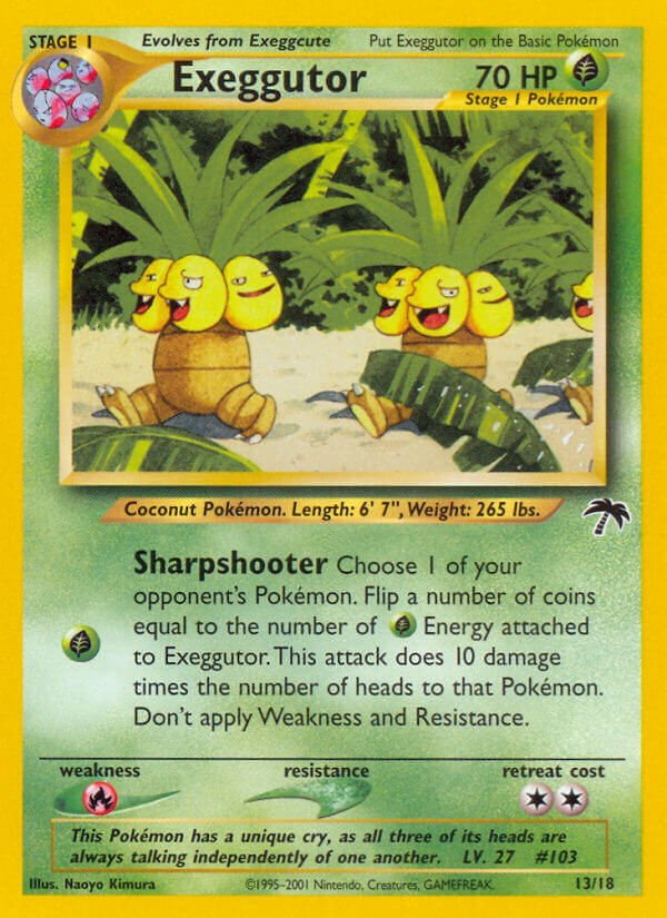 Exeggutor - Pokémon TCG Card