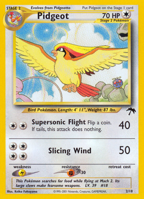 Pidgeot - Pokémon TCG Card