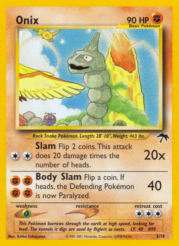 Onix - Pokémon TCG Card
