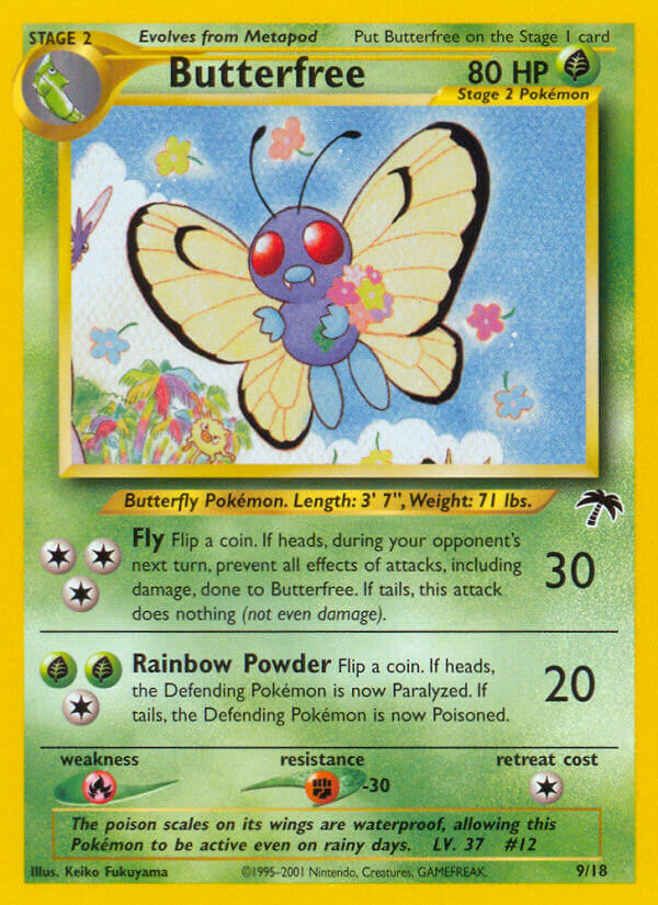 Butterfree - Pokémon TCG Card