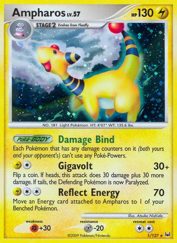Ampharos - Pokémon TCG Card