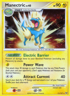 Manectric - pokemon TCG Card