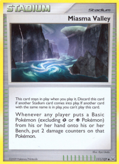 Miasma Valley - pokemon TCG Card