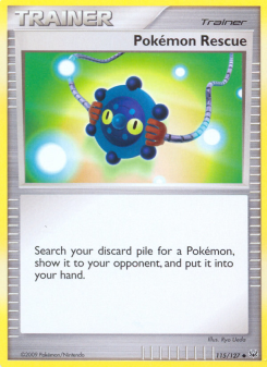 Pokémon Rescue - pokemon TCG Card