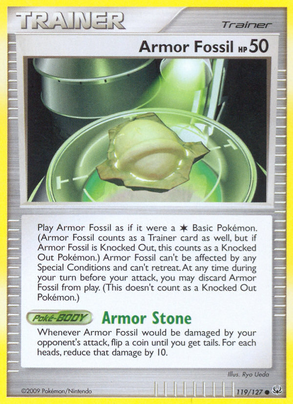 Armor Fossil - Pokémon TCG Card
