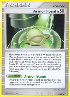 Armor Fossil - pokemon TCG Card