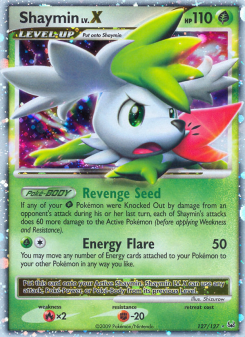 Shaymin - pokemon TCG Card