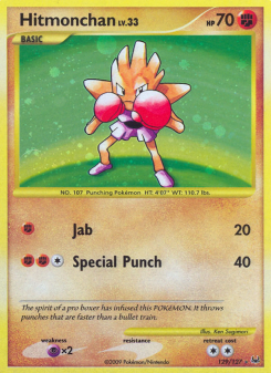 Hitmonchan - pokemon TCG Card